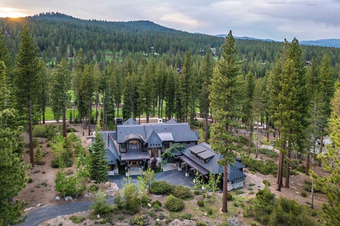 Mountain home in the Lake Tahoe foothills